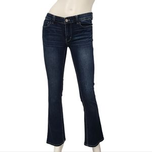 White House Black Market Mini Flair Leg Jean's size 0S